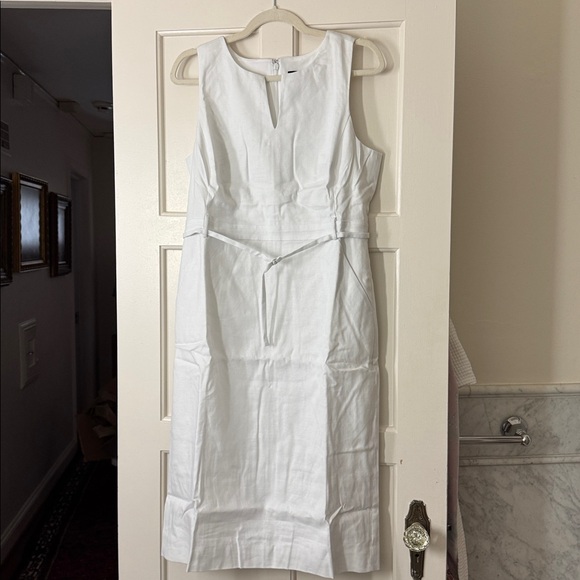 J.Crew Executive dress in stretch linen blend CI467 - Picture 9 of 10
